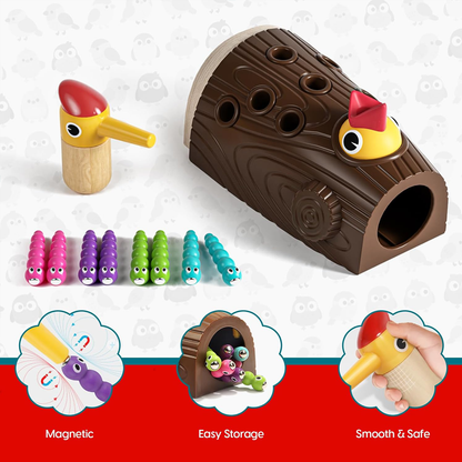 Topbright! Magnetic Bird Feeding Games