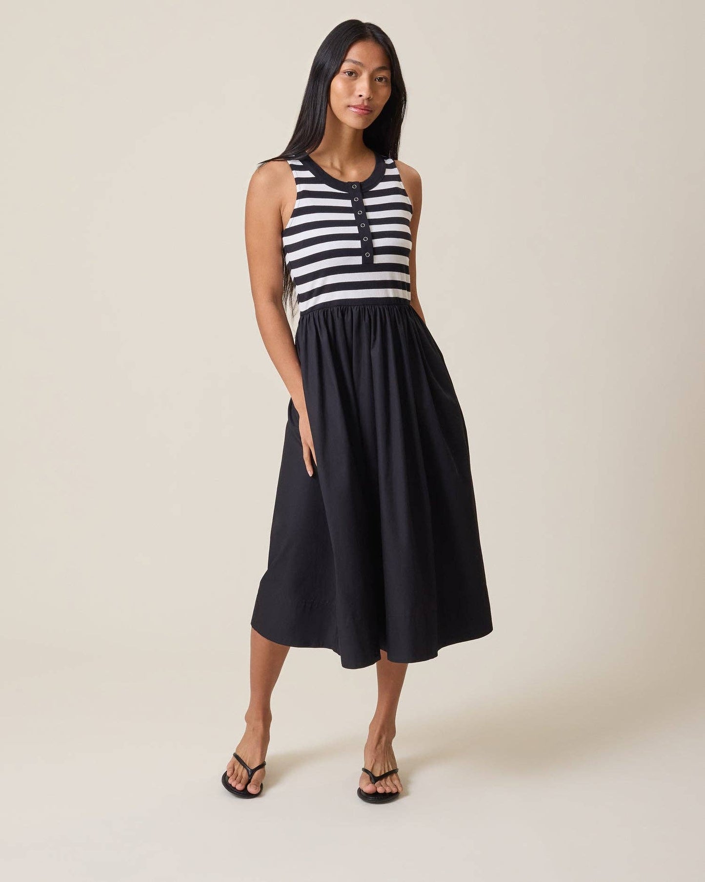 Charlotte Nursing Midi Dress
