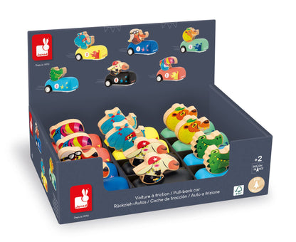 Applepop Pull-Back Cars