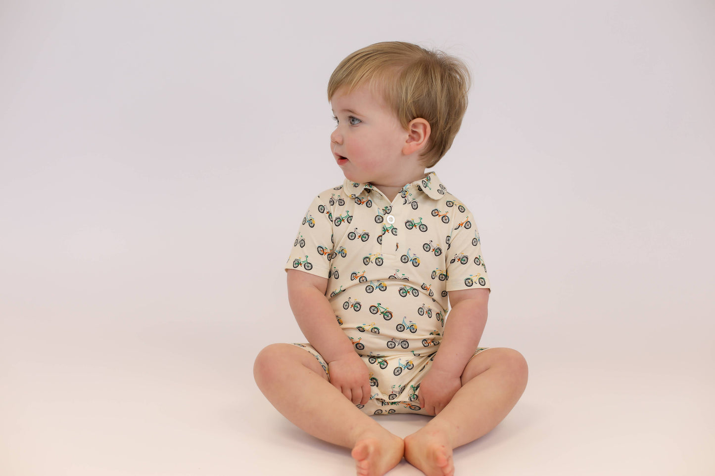 Bike Buddies Polo Romper 