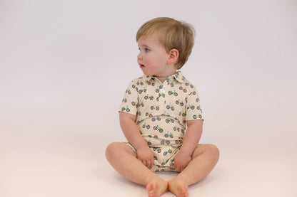 Bike Buddies Polo Romper 