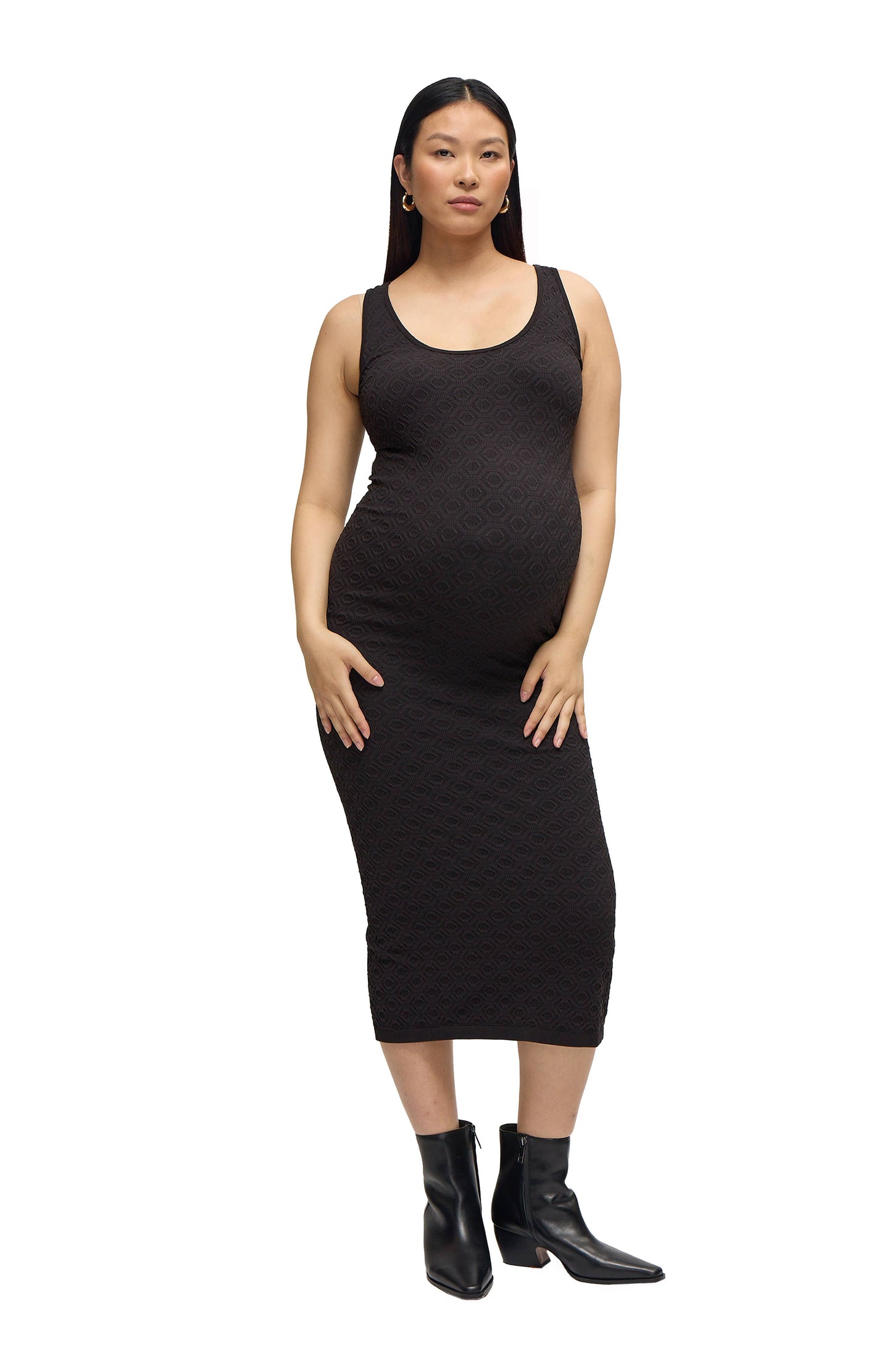 The Modern Muse Bodycon Midi Dress