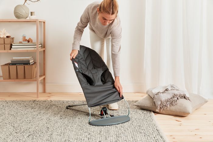 BabyBjorn Bouncer Bliss Woven, Petal Quilt
