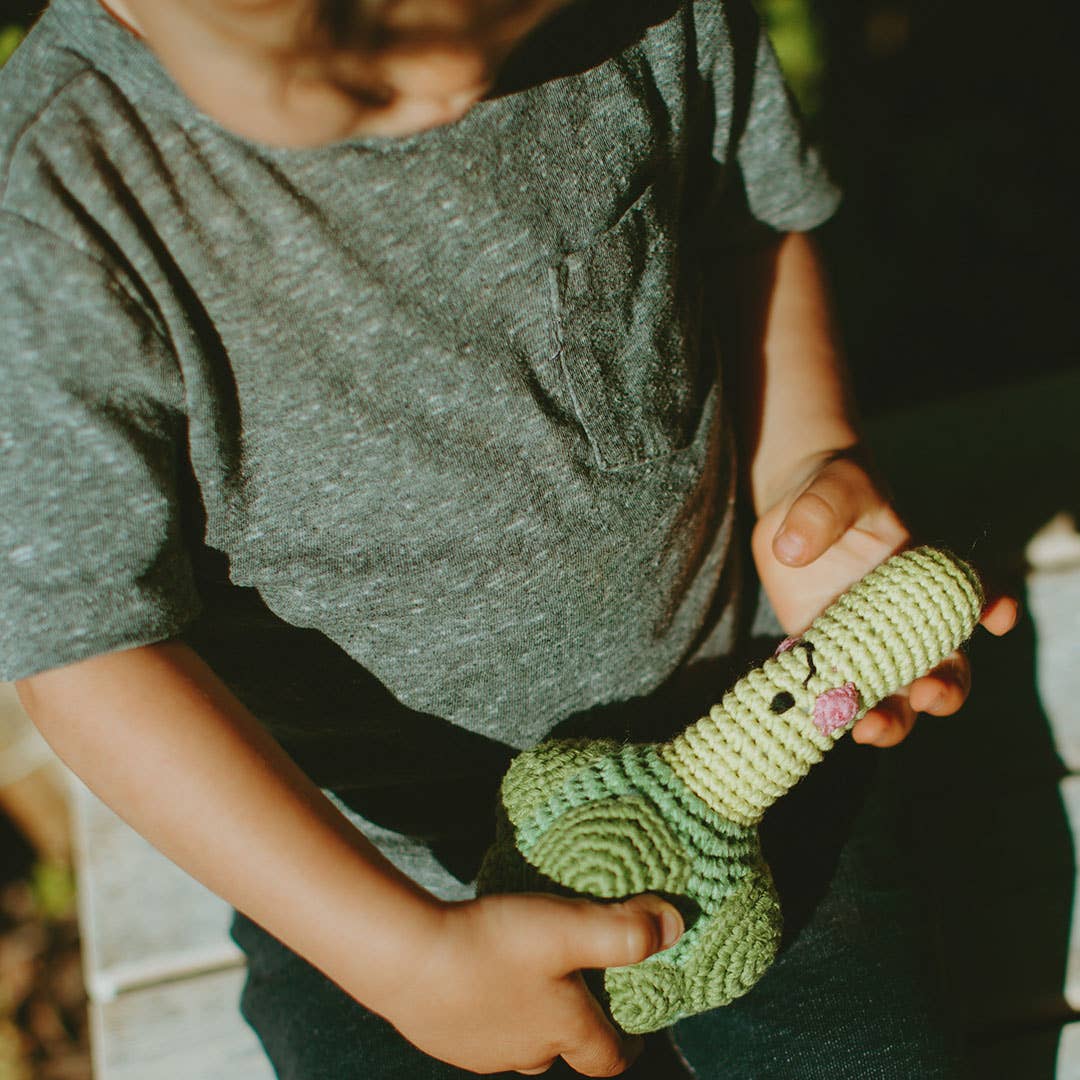 Pretend Play Food Rattle - Broccoli Rattle