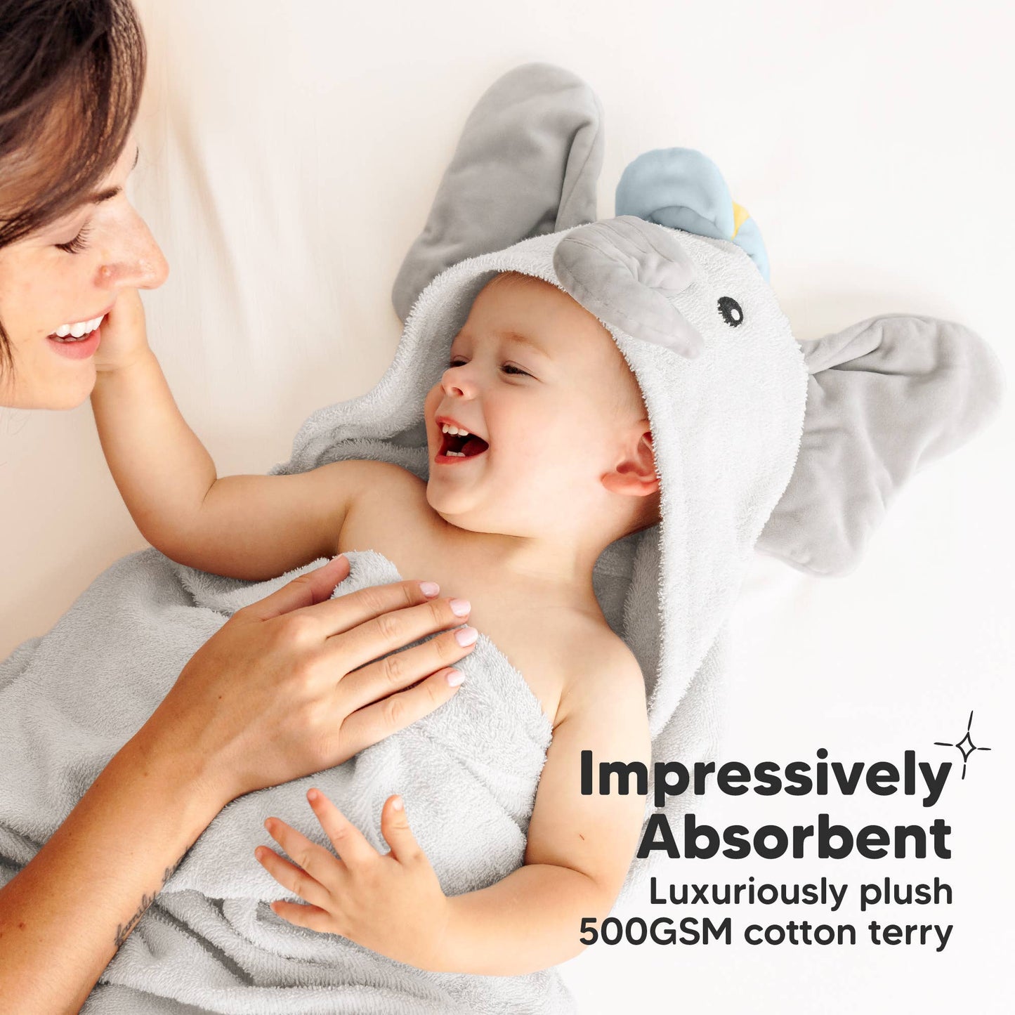 Playpals Hooded Baby Towels