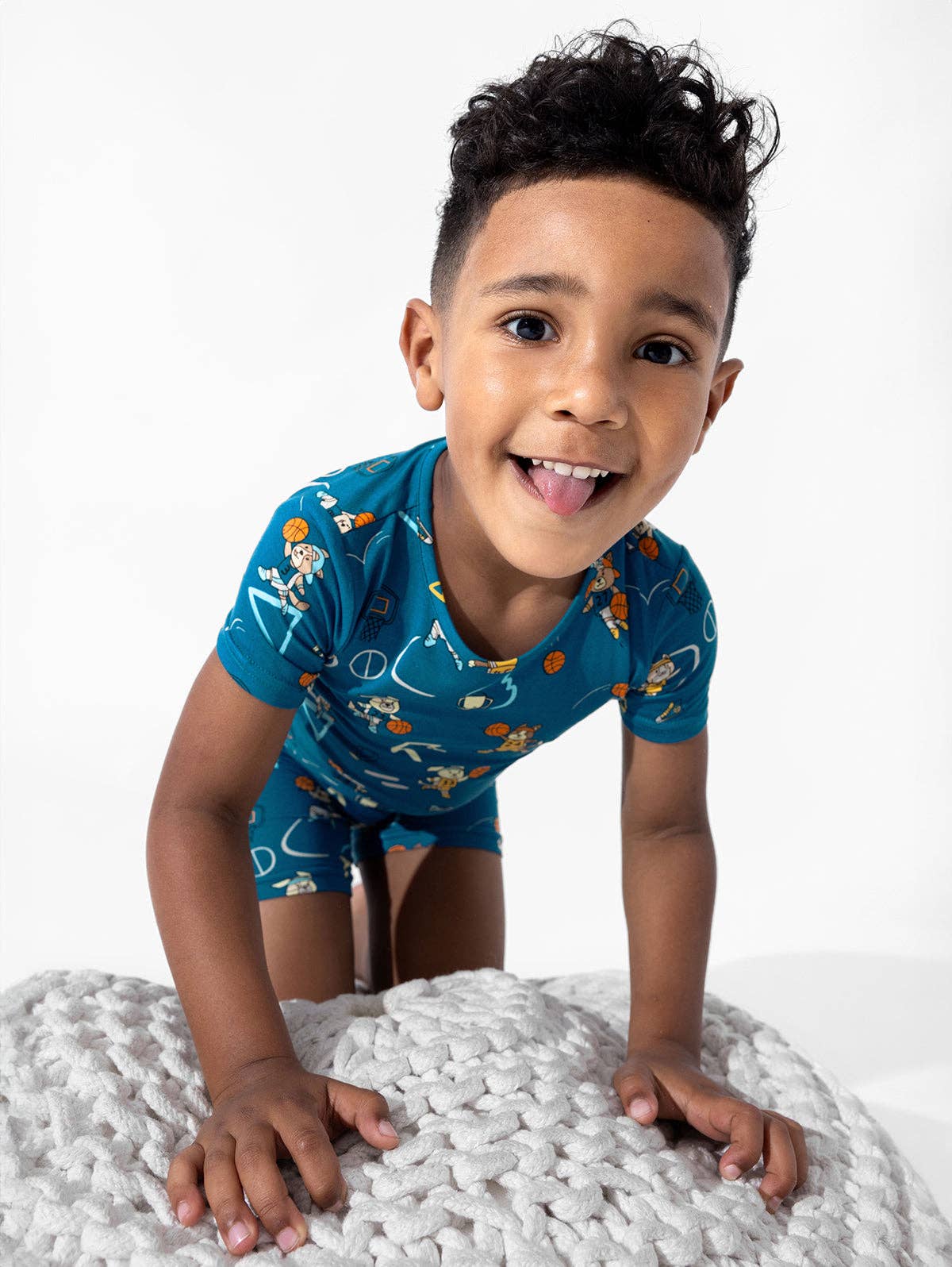 Basketball Pjs Short Set