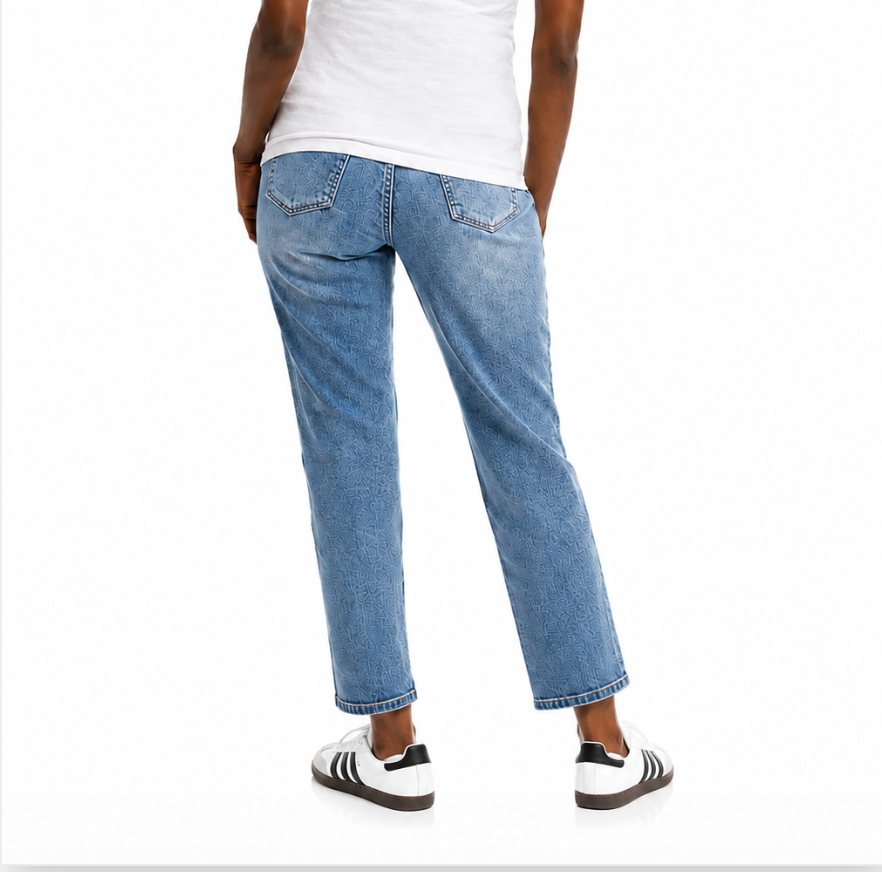 Maternity Ankle  Leg Jean w/ Bellyband