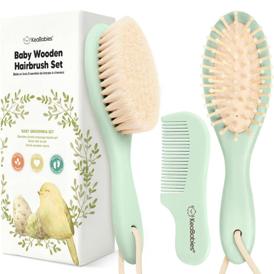 Baby Hair Brush & Comb Set
