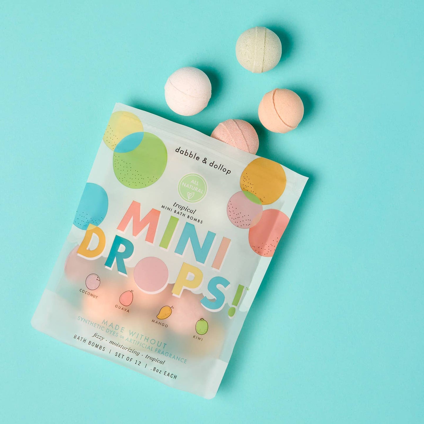 Mini Bath Bombs - Tropical Scent