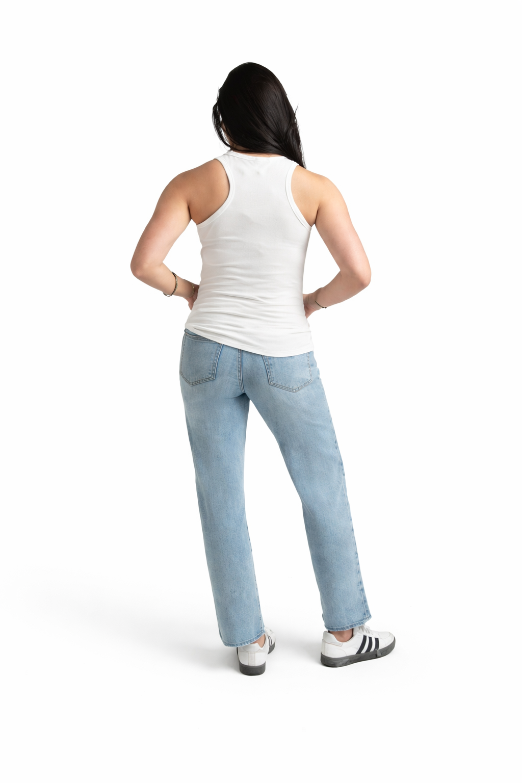 MaternityDad Jean w/ Bellyband in Flora