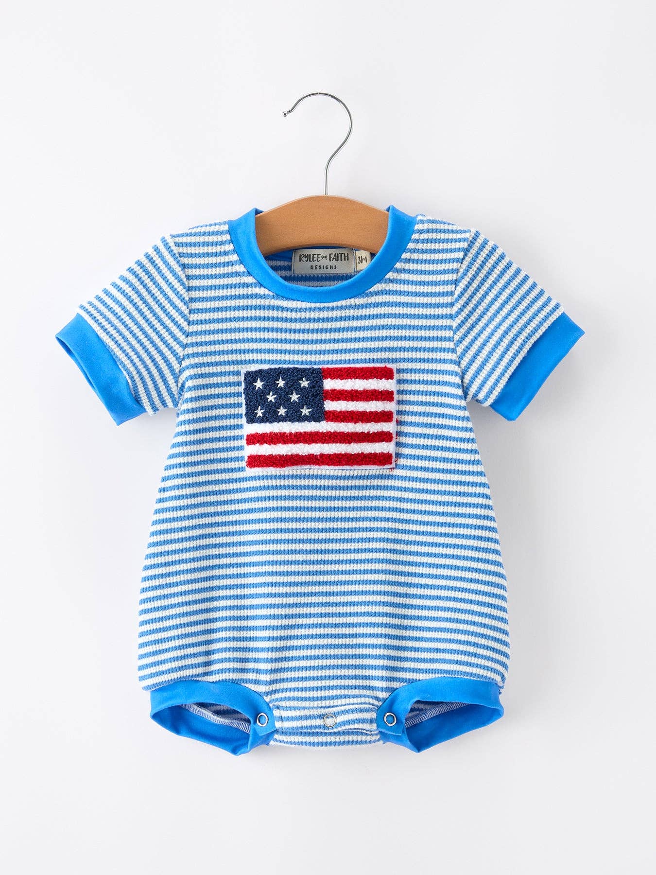 Chenille Flag Romper
