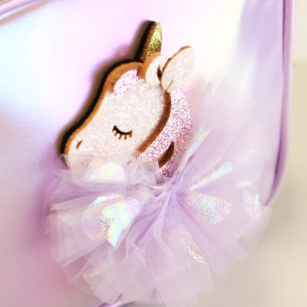Unicorn Holographic Purple Purse