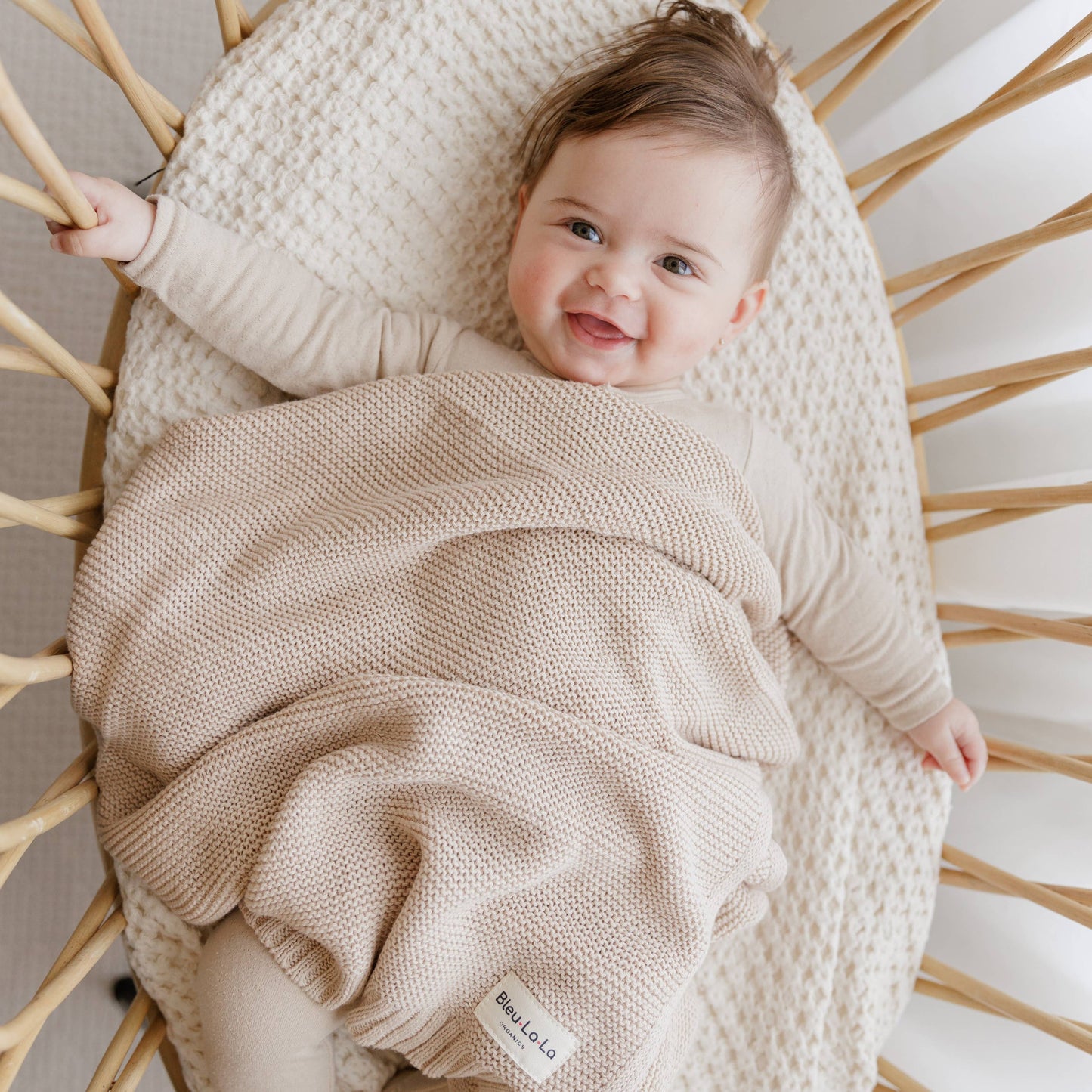 Heritage Knit Baby Blanket