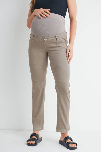 Straight Leg Maternity Belly Pants