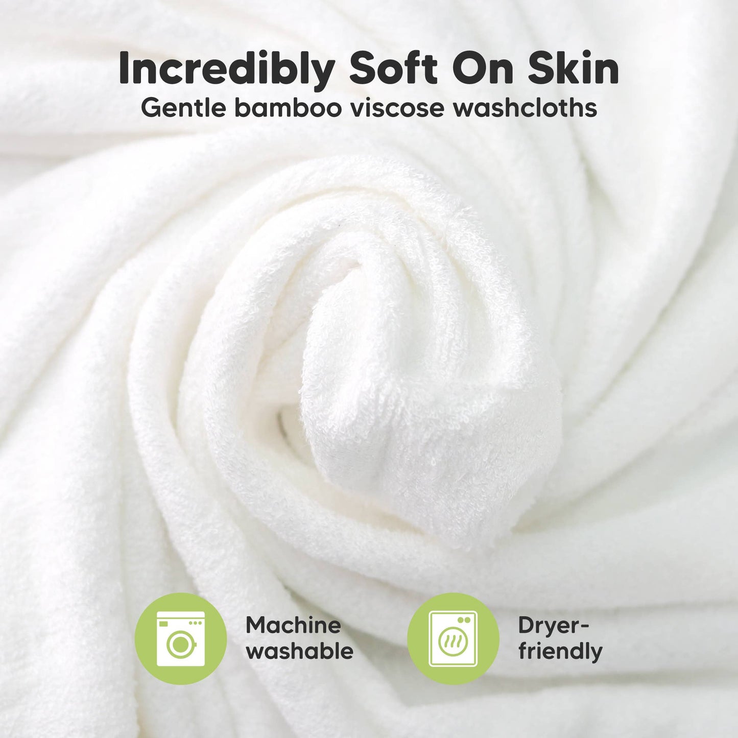 6-Pack Baby Wash Cloths