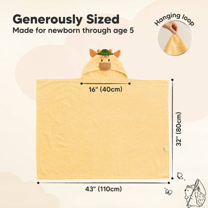 Playpals Hooded Baby Towels