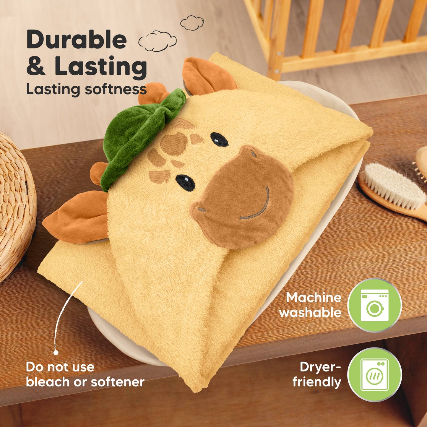 Playpals Hooded Baby Towels