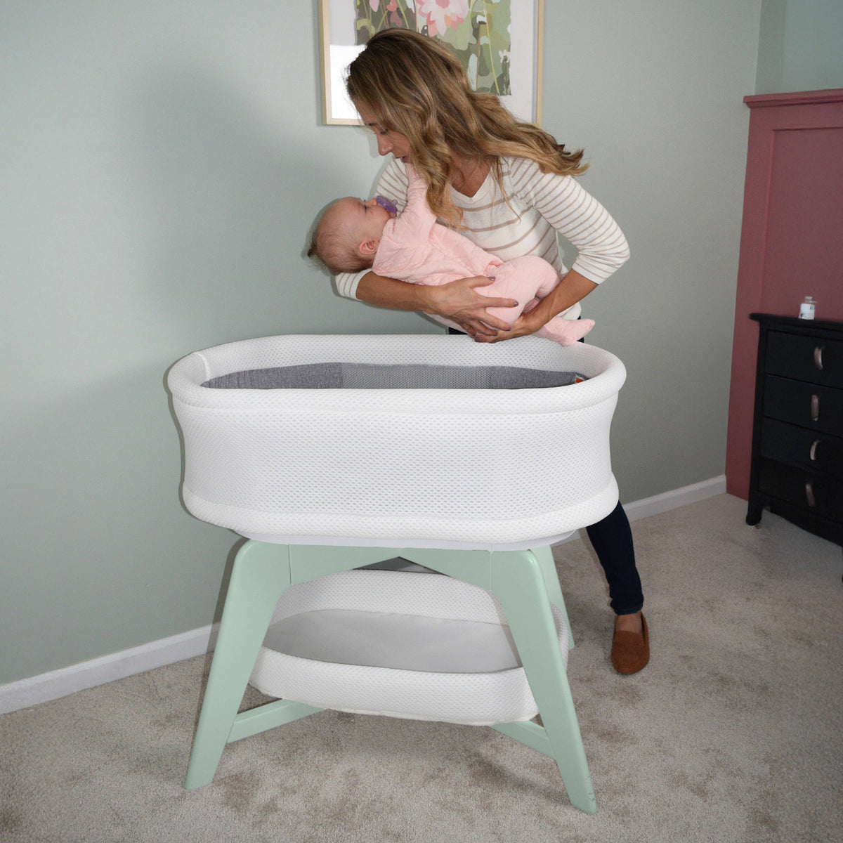 TruBliss Baby EVI SMART Bassinet