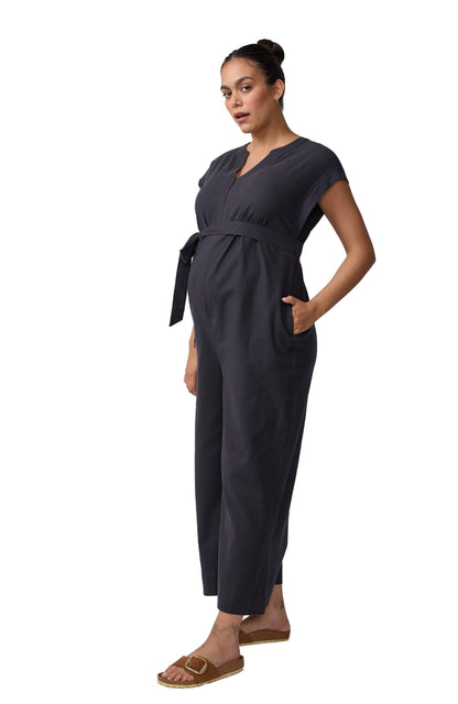 Arlo Maternity Woven Jumpsuit