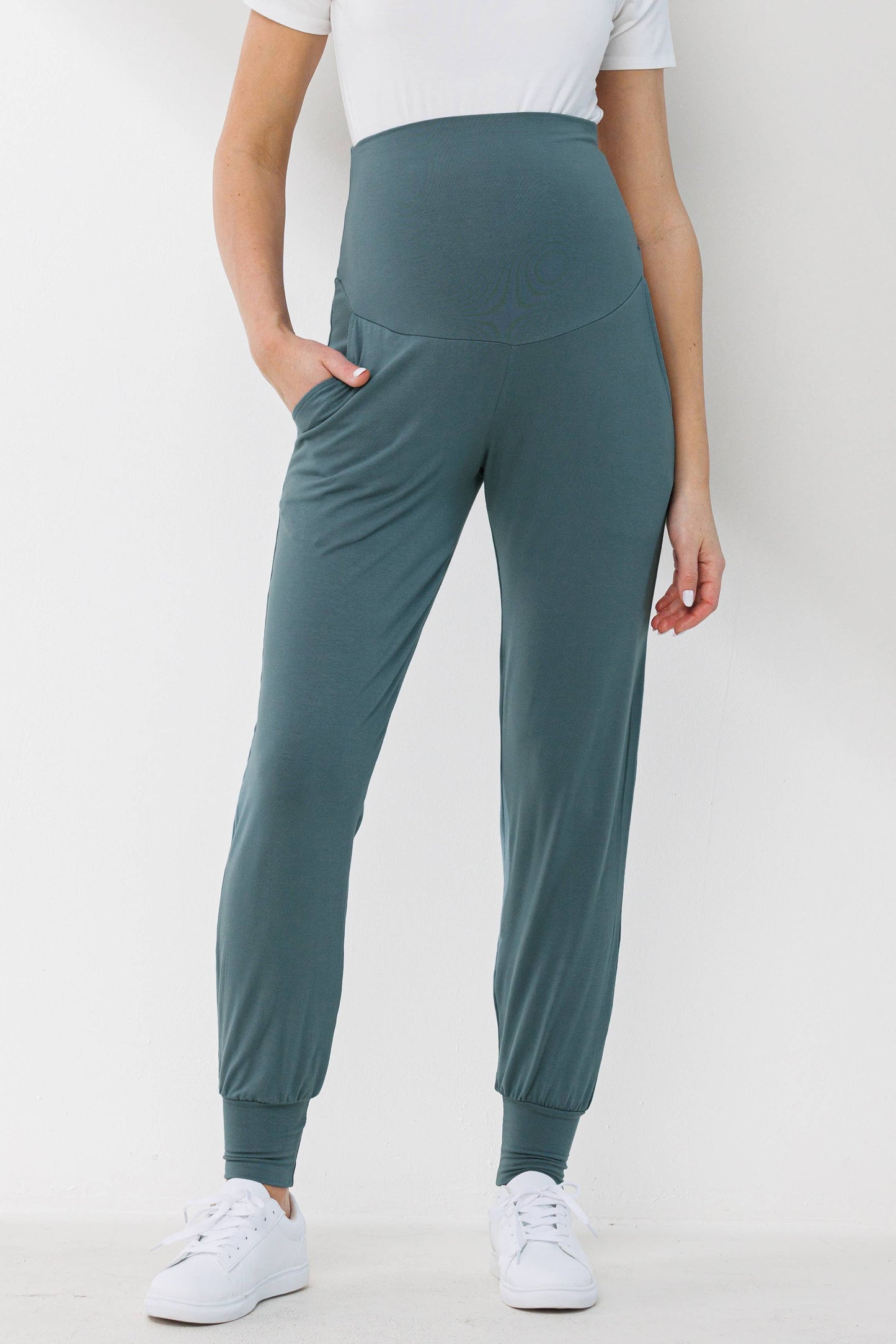 Full Panel Maternity Knit Jogger Pants