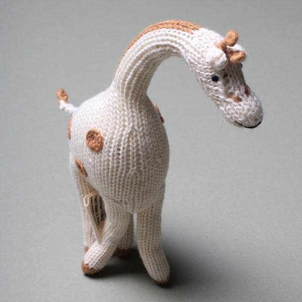 Organic Giraffe Rattle Toy