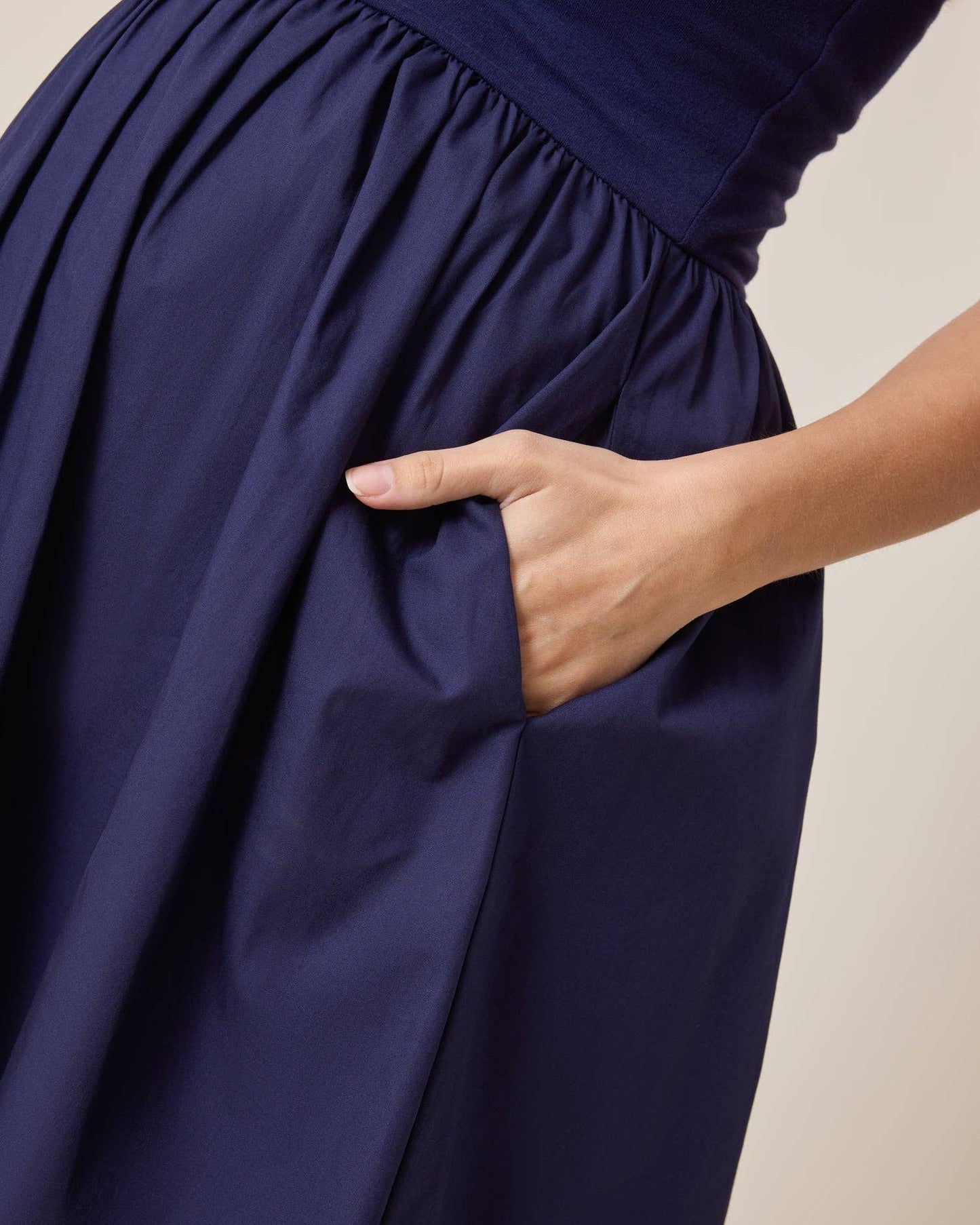 Charlotte Nursing Midi Dress