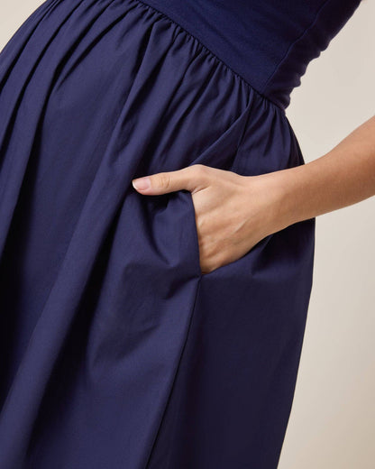 Charlotte Nursing Midi Dress