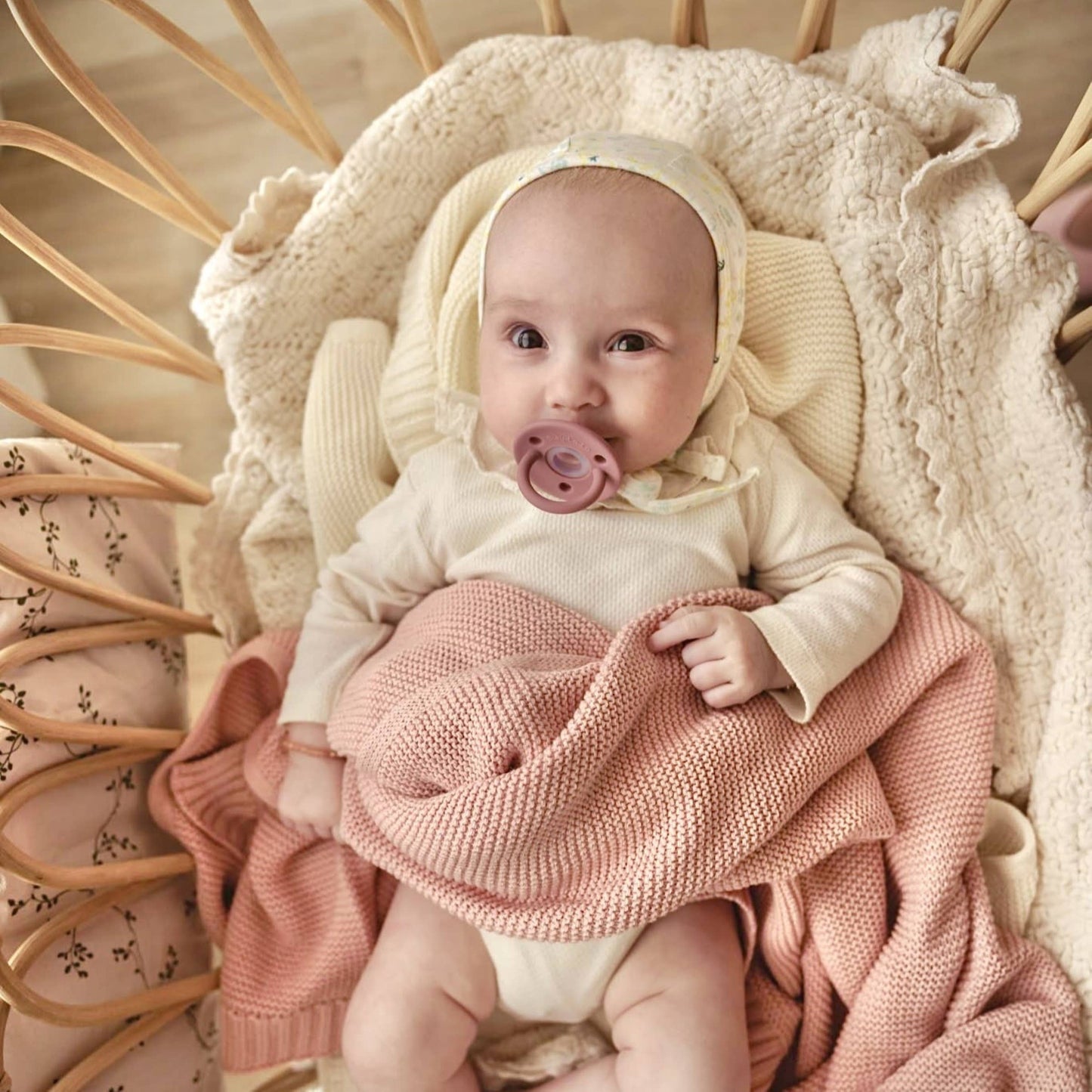 Heritage Knit Baby Blanket
