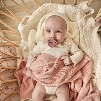 Heritage Knit Baby Blanket