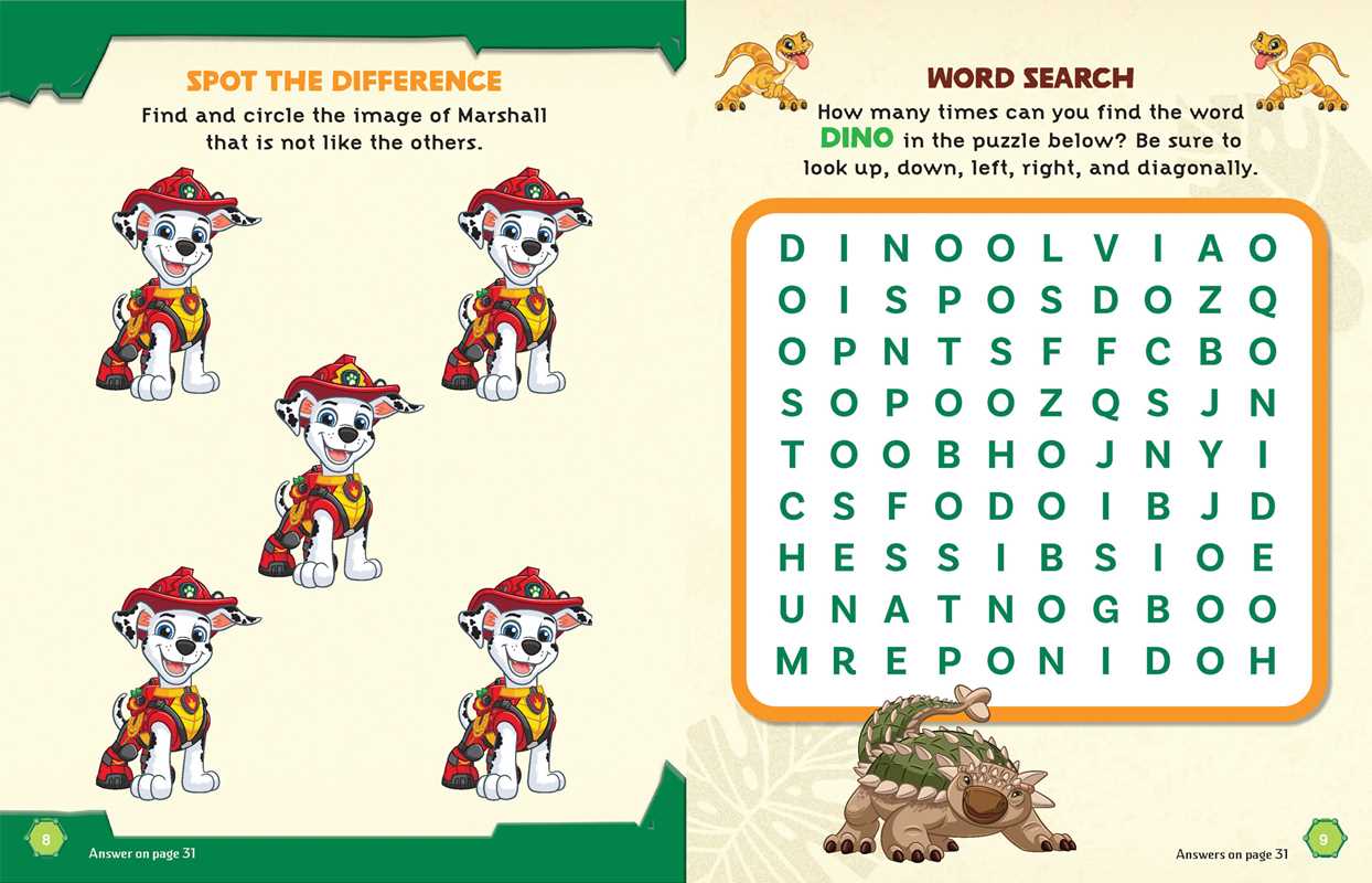 Paw Patrol The Dino Movie: Book and Magnetic Play Set