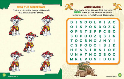 Paw Patrol The Dino Movie: Book and Magnetic Play Set