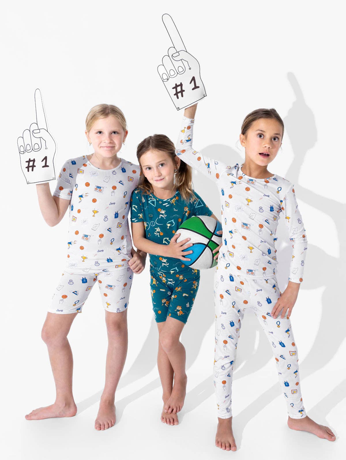 Basketball Pjs Short Set