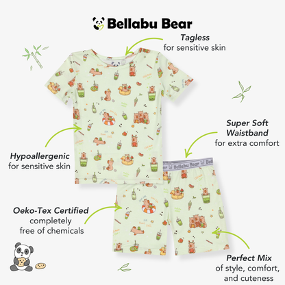 Capybara Pjs Short Set