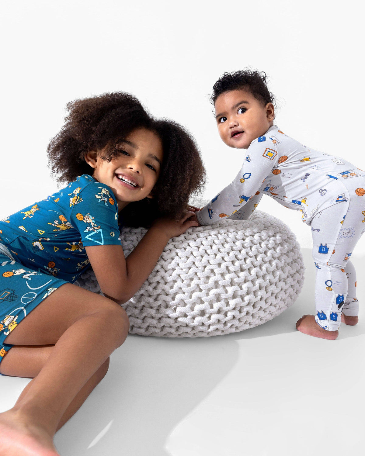 Basketball Pjs Short Set