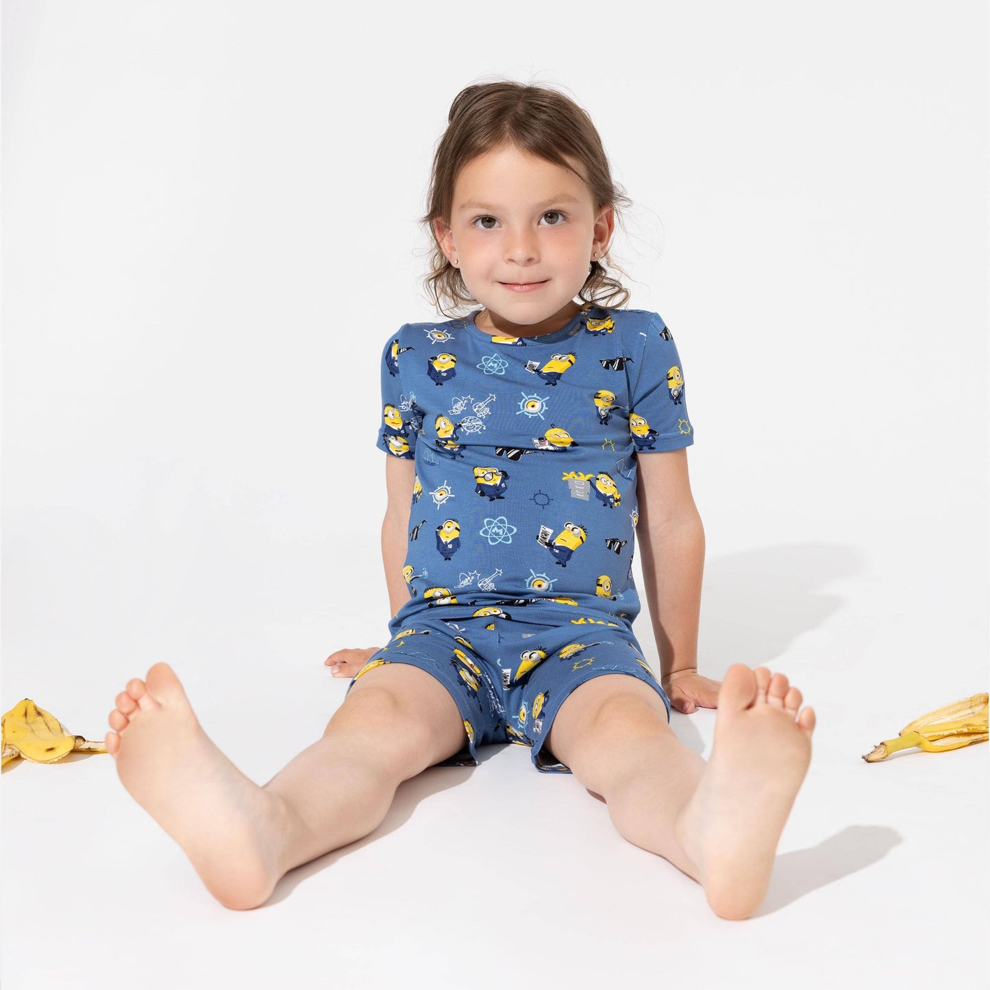 Despicable Me 4: Minions Anti-Villain League Bamboo Kids Pajama Short Set