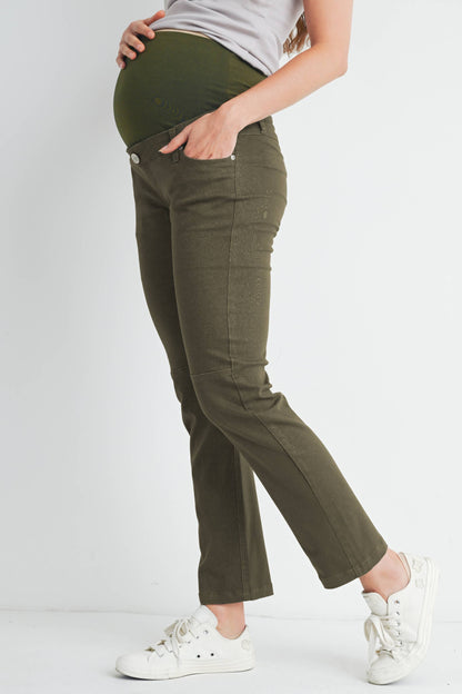 Straight Leg Maternity Belly Pants