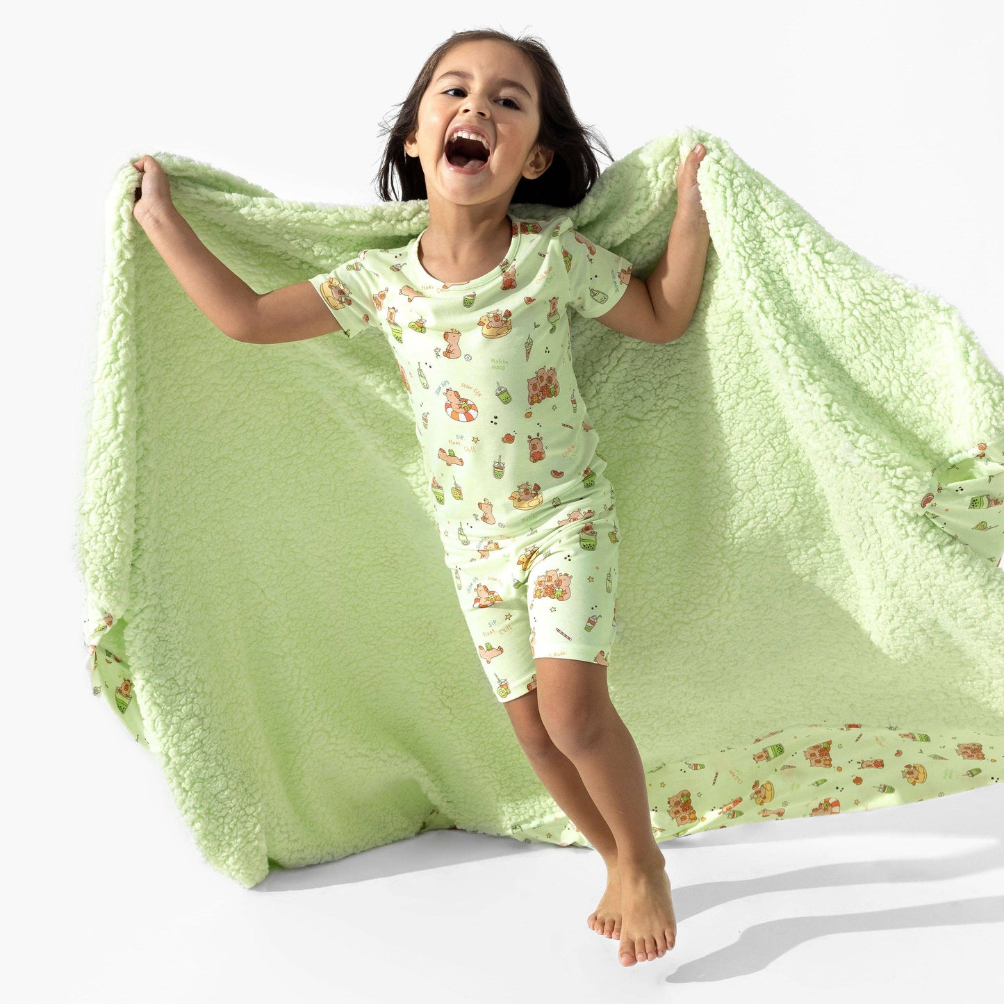 Capybara Pjs Short Set