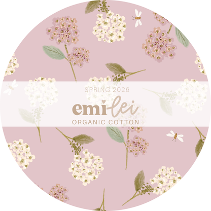 Hydrangea Boxy Tee & Bike Short Set