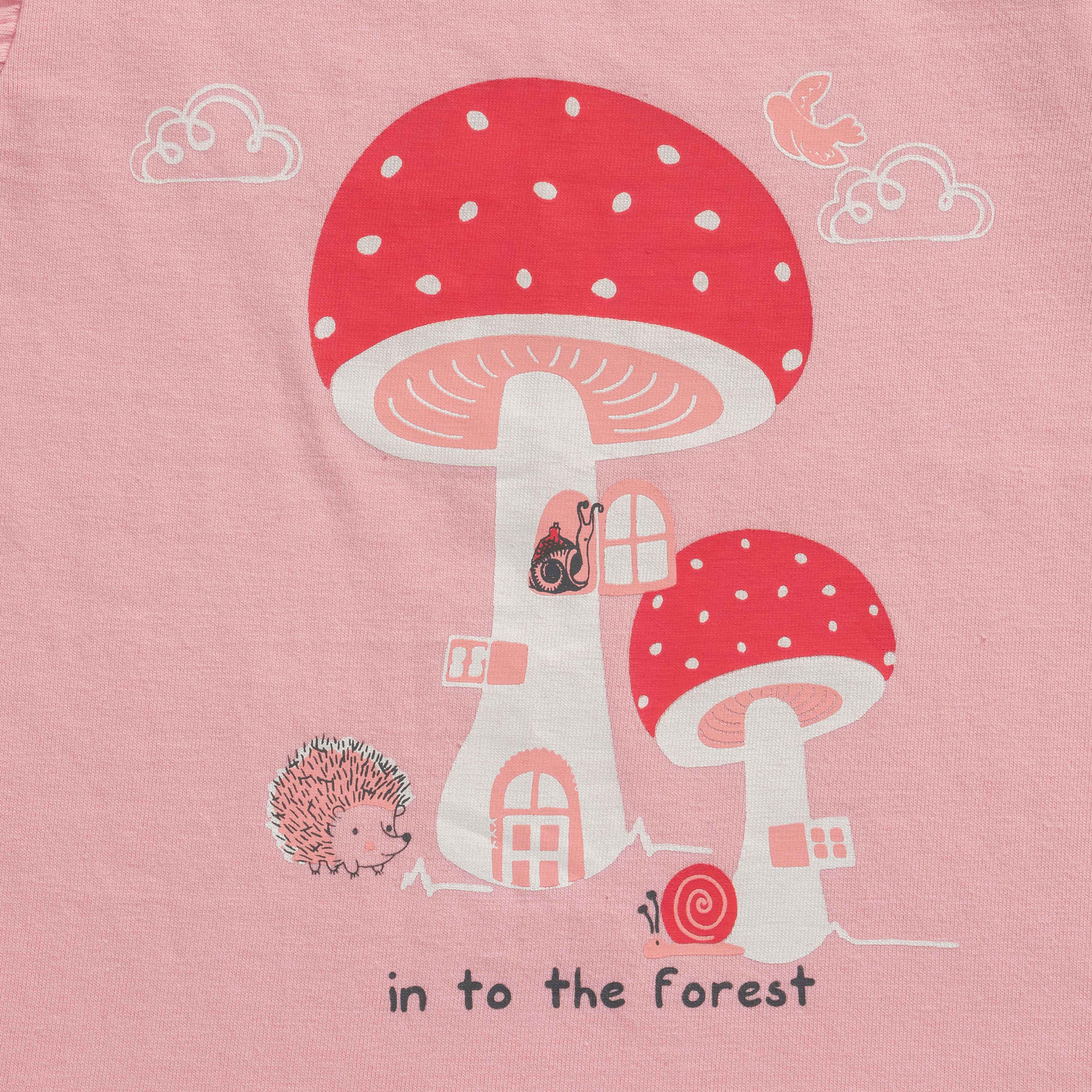 Mushroom House Tee & Shorts Set
