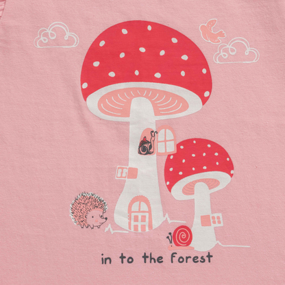 Mushroom House Tee & Shorts Set
