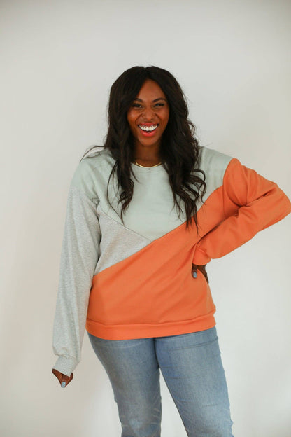 Zip Breastfeeding Sweatshirt