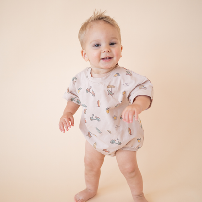 Summer Vibes Bubble Romper