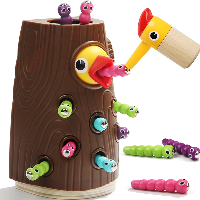 Topbright! Magnetic Bird Feeding Games