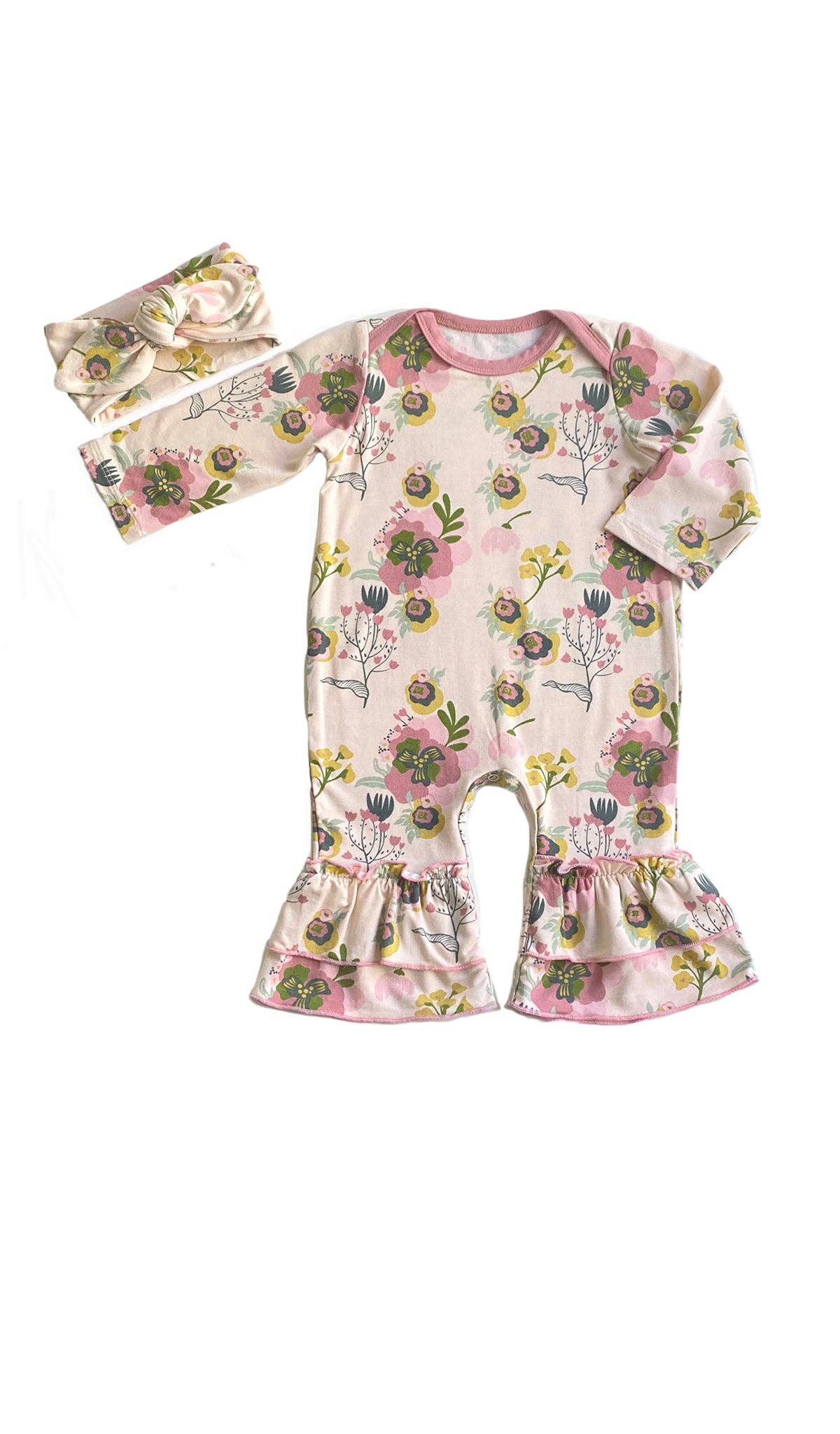 Camellia Ruffle Romper 2 Piece
