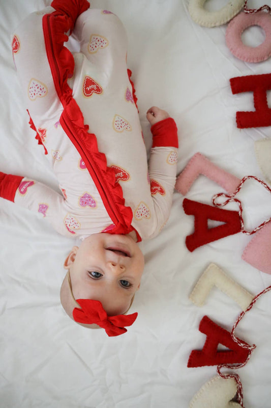 Valentines Day Bamboo Onesie