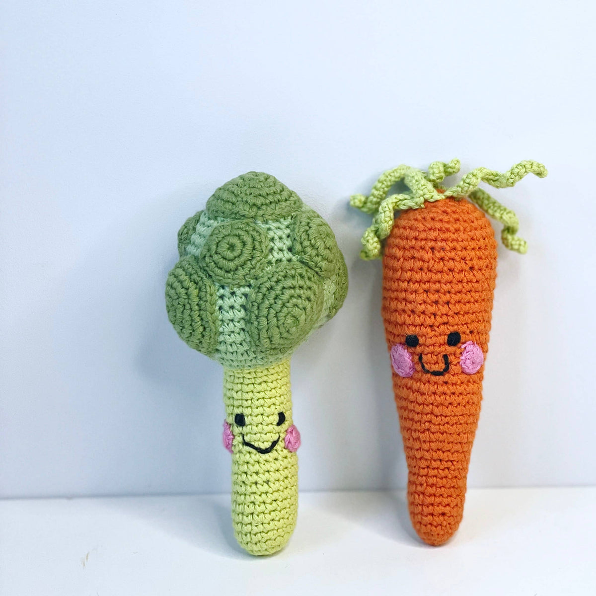 Pretend Play Food Rattle - Broccoli Rattle
