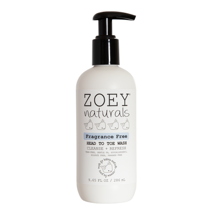 Fragrance Free Head To Toe Wash - 9.65oz