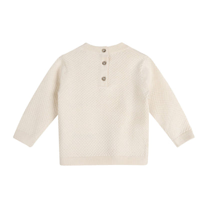 Bow Knit Baby Sweater