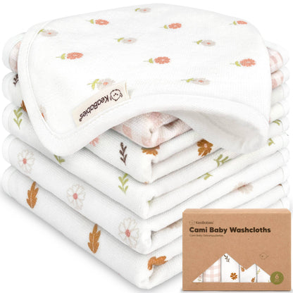 6-Pack Organic Cami Baby Washcloths