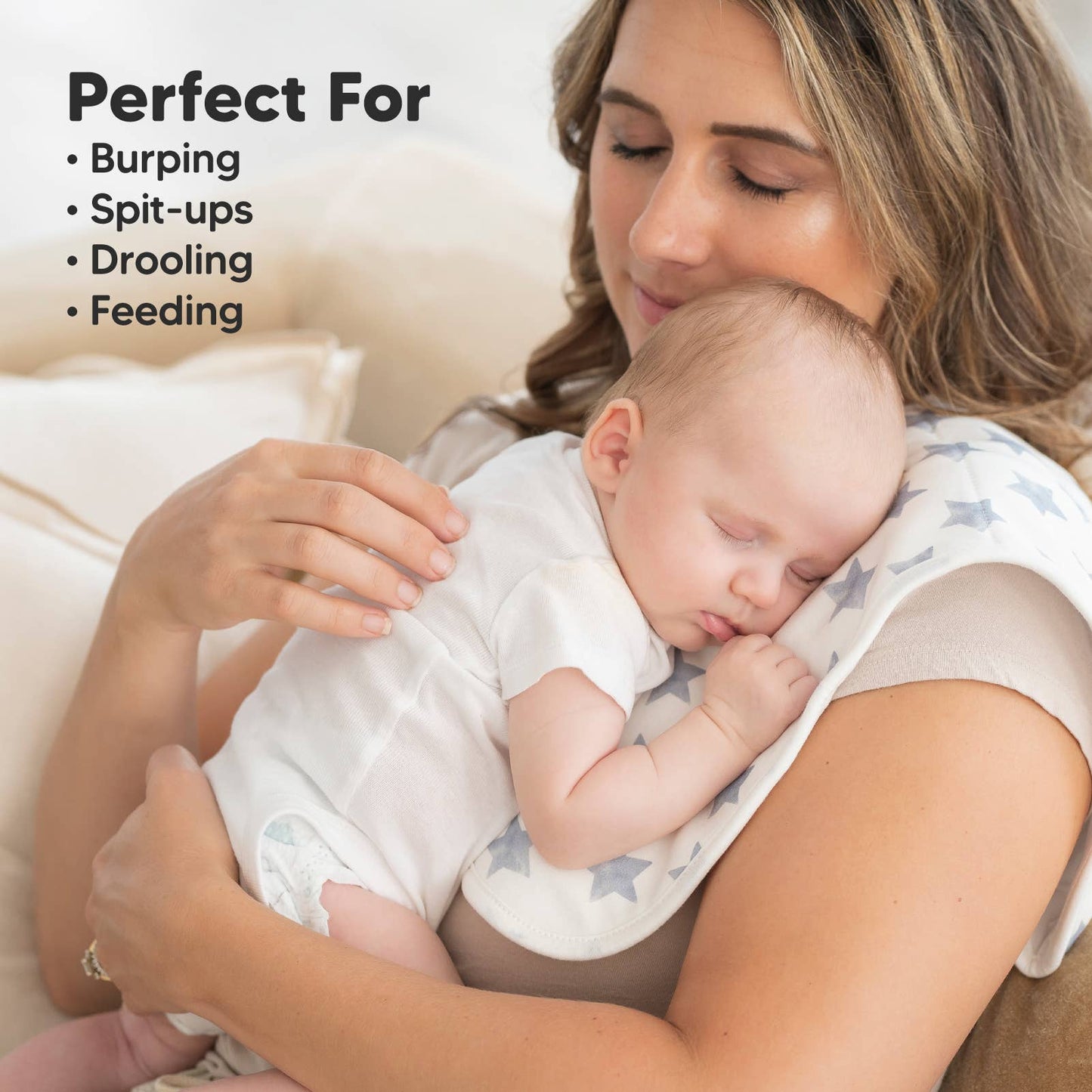 Constellation 5-Pack Burp Cloths